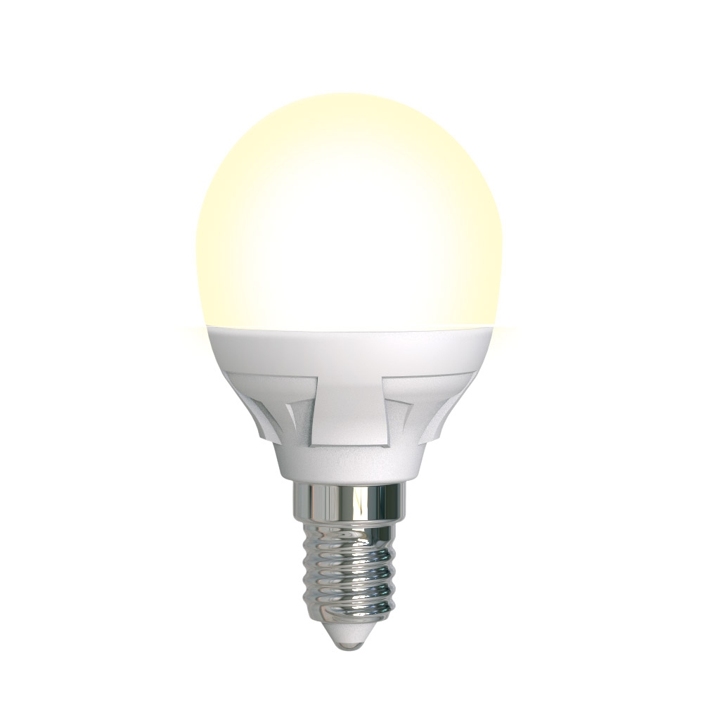 Лампочка светодиодная  LED-G45 7W/3000K/E14/FR/DIM PLP01WH картон 