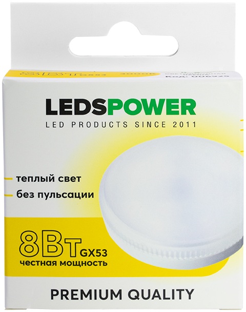 LEDS Power Лампочка светодиодная  006925 