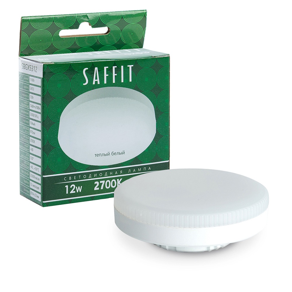 Saffit Лампочка светодиодная SBGX5312 55188 