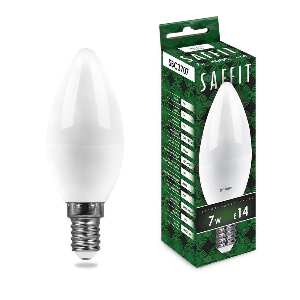 Saffit Лампочка светодиодная SBC3707 55169 