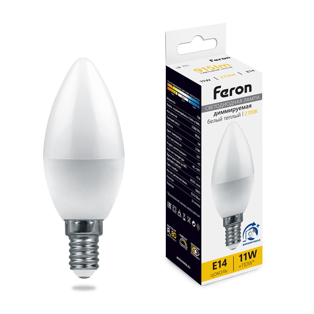 Feron Лампочка светодиодная LB-771 51055 