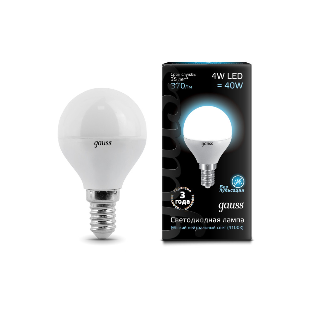 Gauss Лампочка светодиодная  EB105101204 