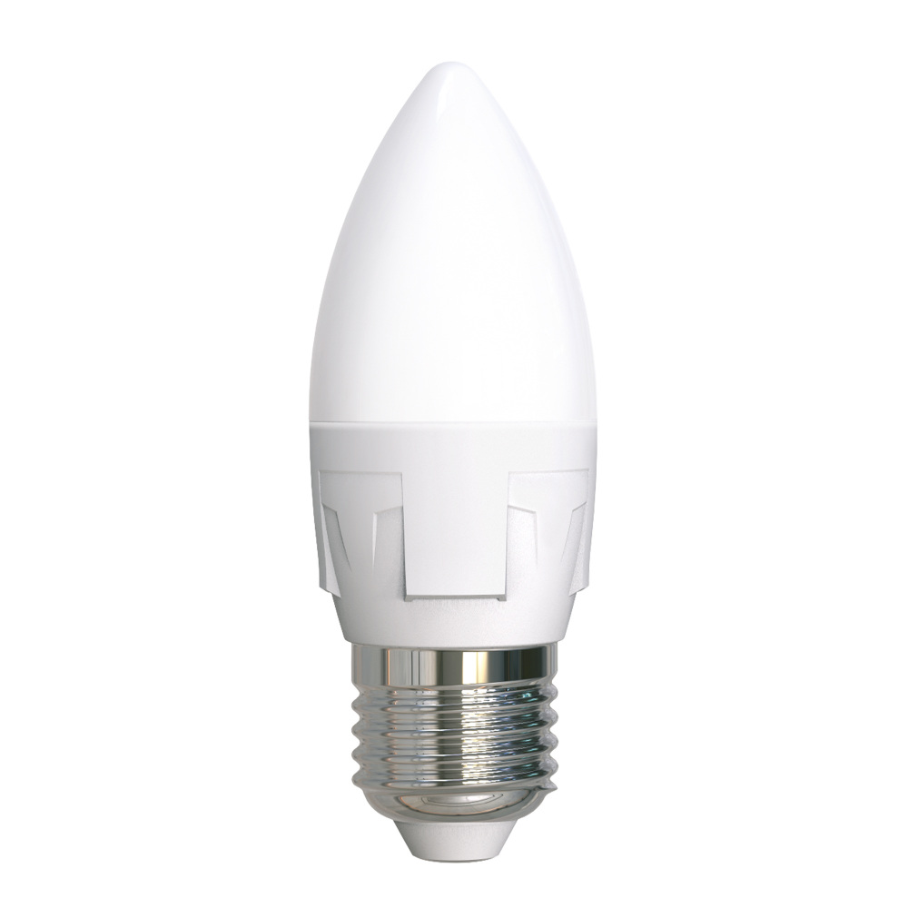 Uniel Лампочка светодиодная Яркая LED-C37 7W/6500K/E27/FR PLP01WH 