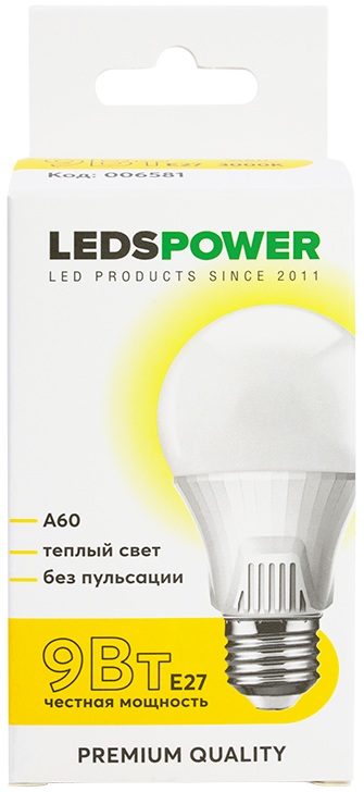 LEDS Power Лампочка светодиодная  006581 