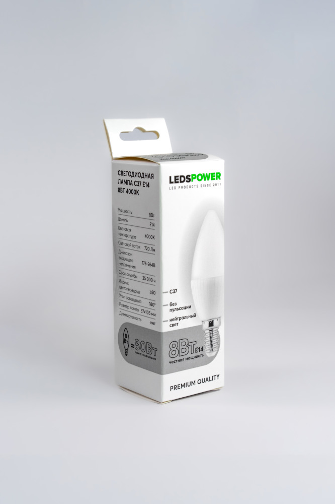 LEDS Power Лампочка светодиодная  006697 