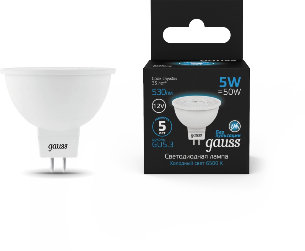 Gauss Лампочка светодиодная  201505305 