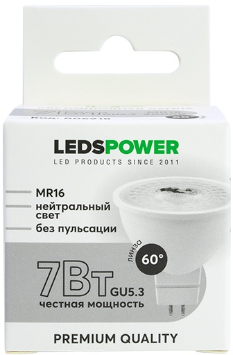 LEDS Power Лампочка светодиодная  006918 