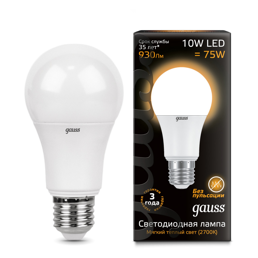 Gauss Лампочка светодиодная  LD102502110 