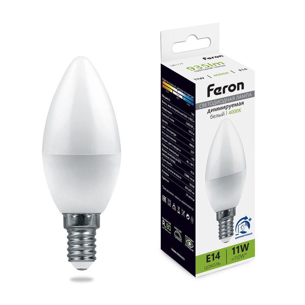 Feron Лампочка светодиодная LB-771 51056 