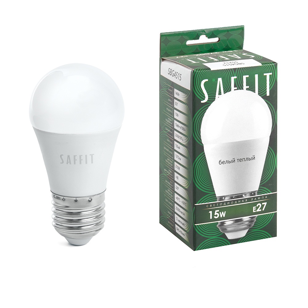 Saffit Лампочка светодиодная SBG4515 55212 