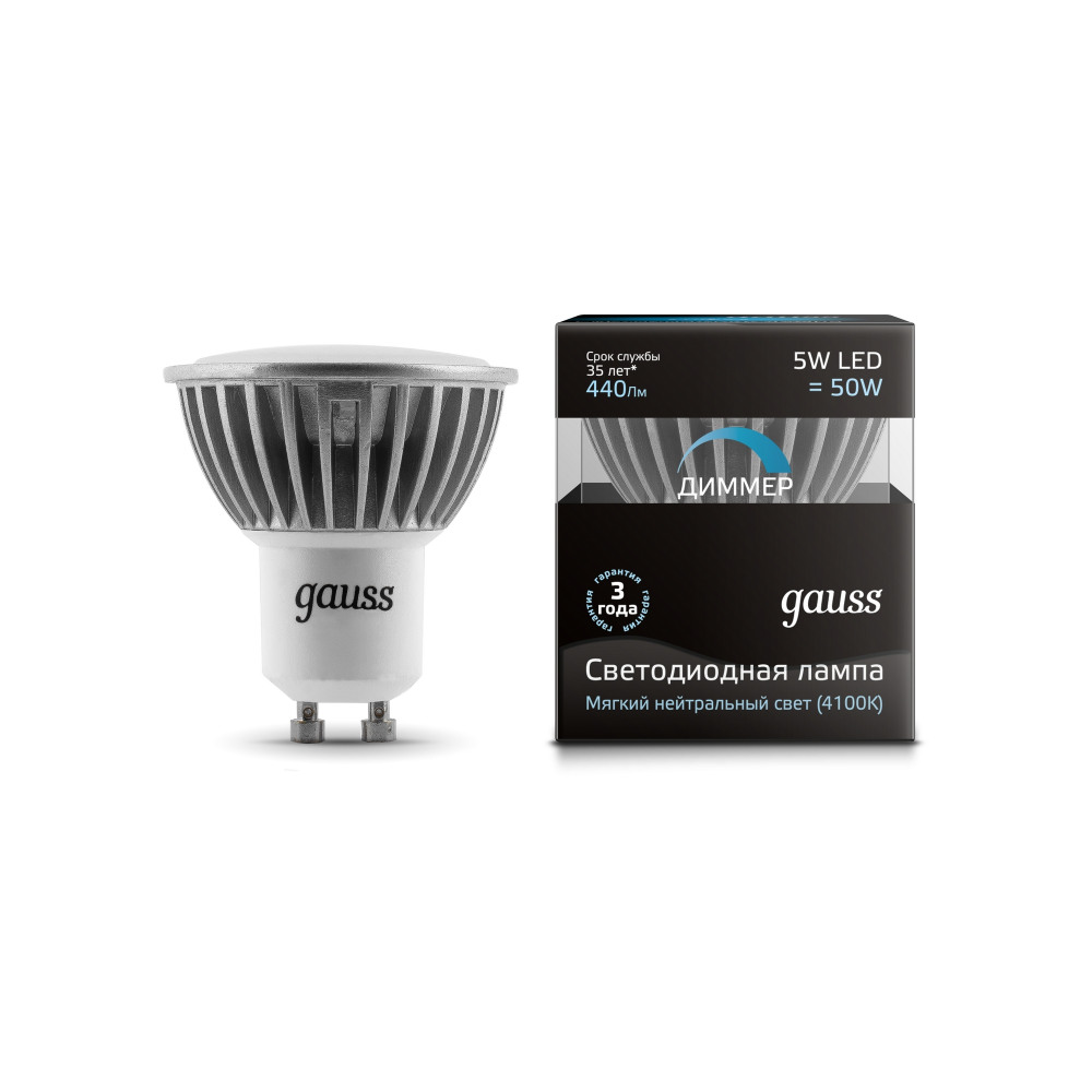 Gauss Лампочка светодиодная  EB101506205-D 