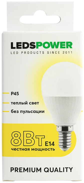 LEDS Power Лампочка светодиодная  006734 