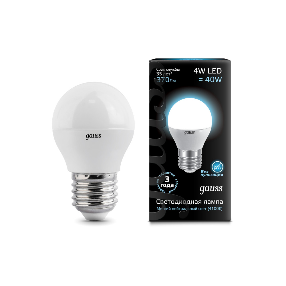 Gauss Лампочка светодиодная  EB105102204 