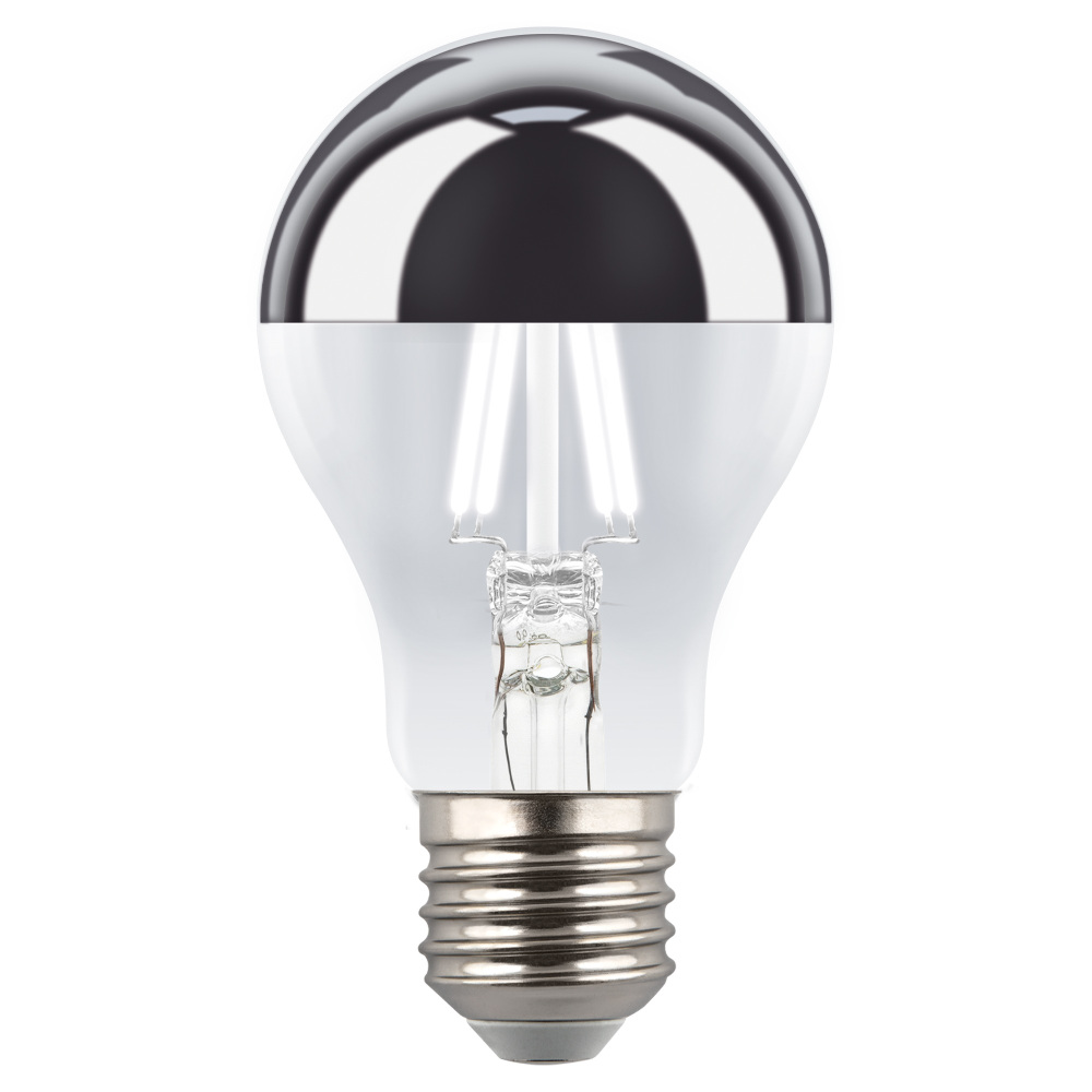 Uniel Лампочка светодиодная SKY LED-A60-4W/4000K/E27/CL MIRROR/CHROME PLS02WH 