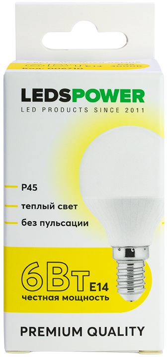 LEDS Power Лампочка светодиодная  006741 