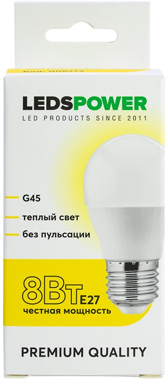 LEDS Power Лампочка светодиодная  006772 
