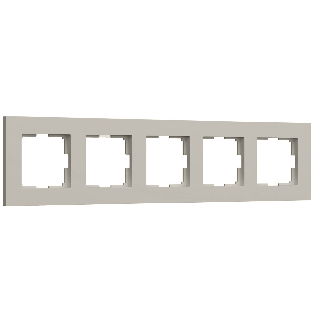 Werkel Рамка Slab дымчатый софт W0052917 