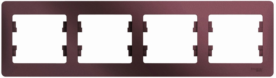 Systeme Electric Рамка Glossa GSL001104 