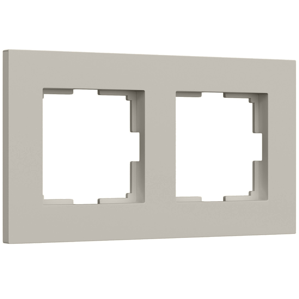 Werkel Рамка Slab дымчатый софт W0022917 