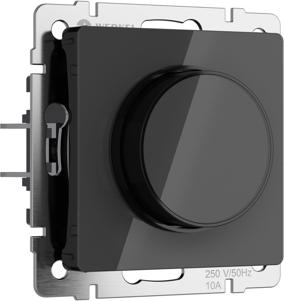 Werkel Диммер Встраиваемые механизмы черные акриловые W1142048 