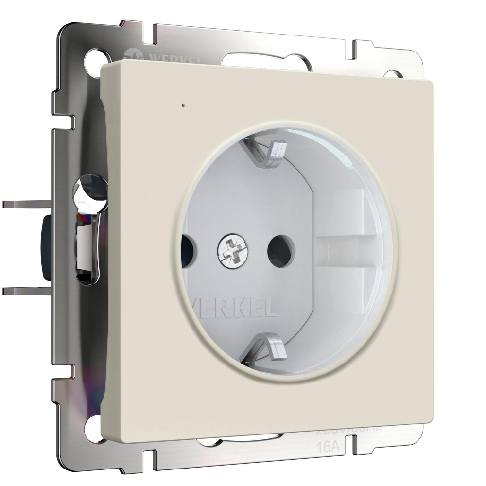 Werkel Розетка Встраиваемые механизмы айвори матовые W1171462 