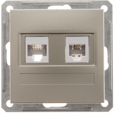 Systeme Electric Розетка W59 RSI-251TK5E-4-86 