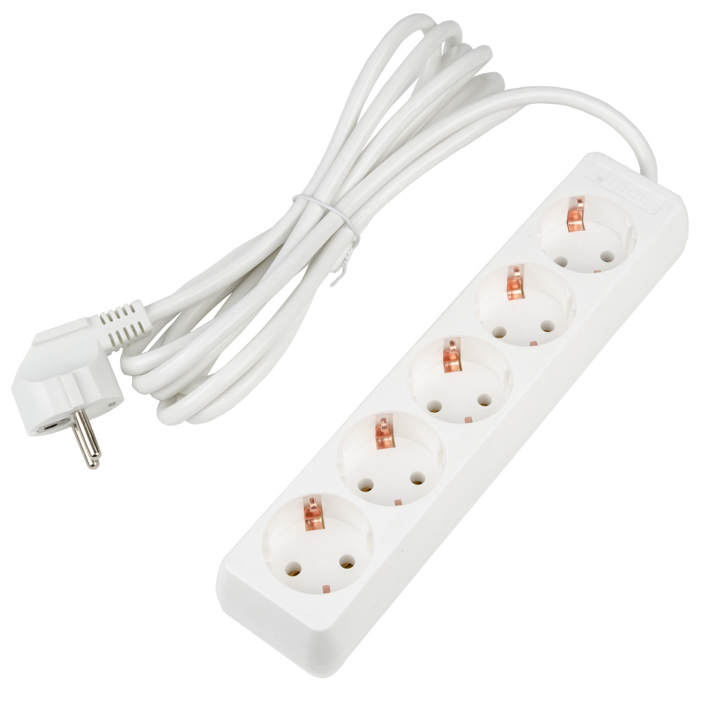 Uniel Розеточные блоки, удлинители Ultra S-GCU5-3 WHITE 