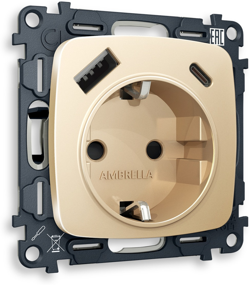 Ambrella Volt Розетка QUANT MO610010 