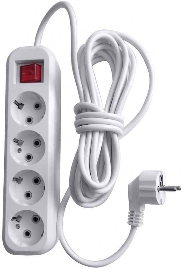 Stekker Розеточные блоки, удлинители Home 39526 