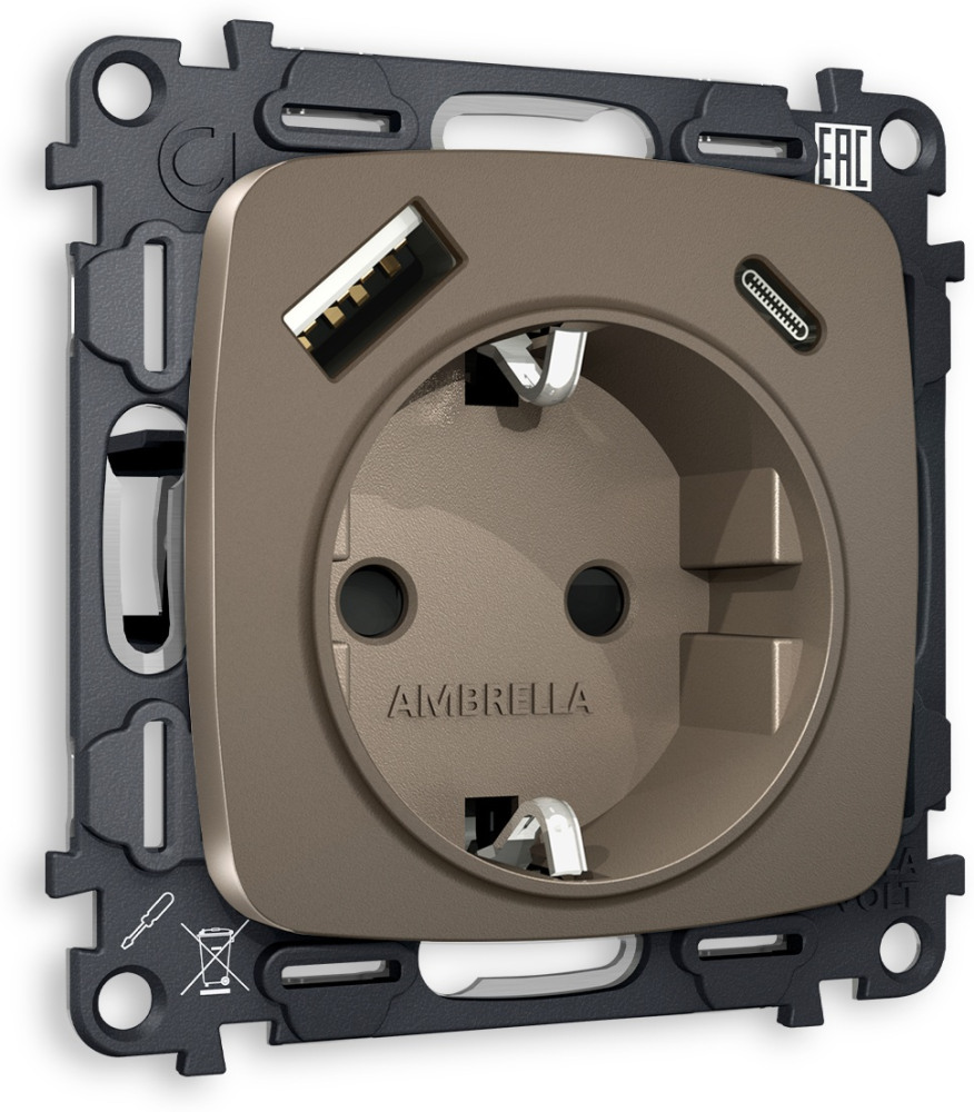 Ambrella Volt Розетка QUANT MO640010 