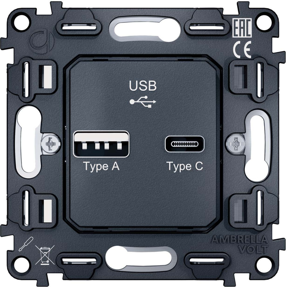 Ambrella Volt Розетка QUANT VM177 