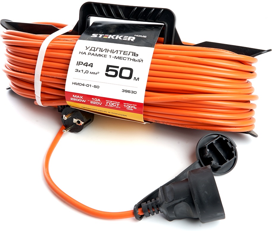 Stekker Розеточные блоки, удлинители Home 39630 