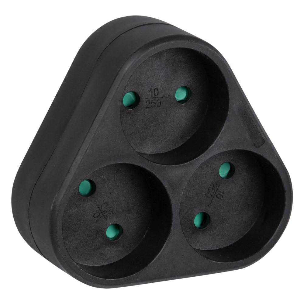 Uniel Разветвитель сетевой Сетевые разветвители S-ES3-16F BLACK 