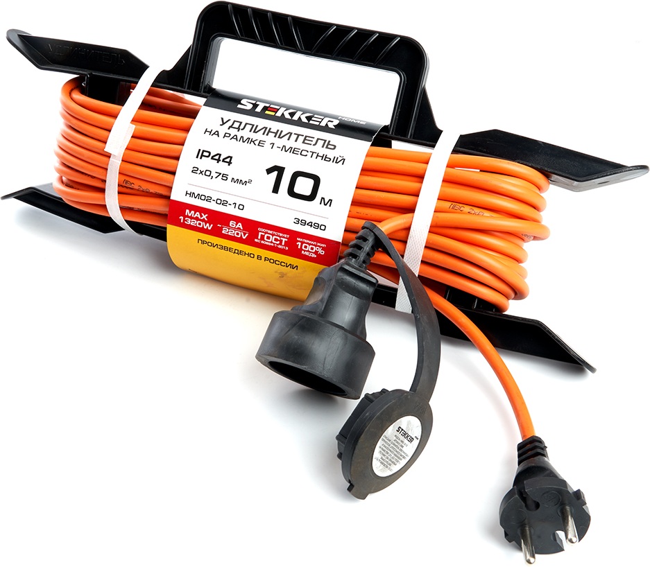 Stekker Розеточные блоки, удлинители Home 39490 