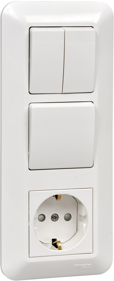 Systeme Electric Розетка Prima BK2VR-008A-BI 