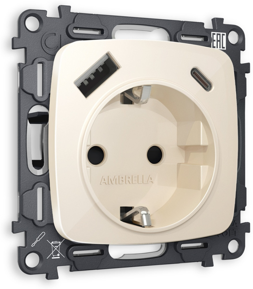 Ambrella Volt Розетка QUANT MO310010 