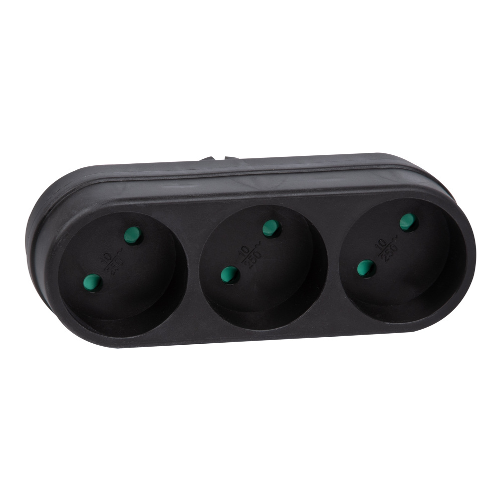 Uniel Разветвитель сетевой Сетевые разветвители S-ES3-16O BLACK 