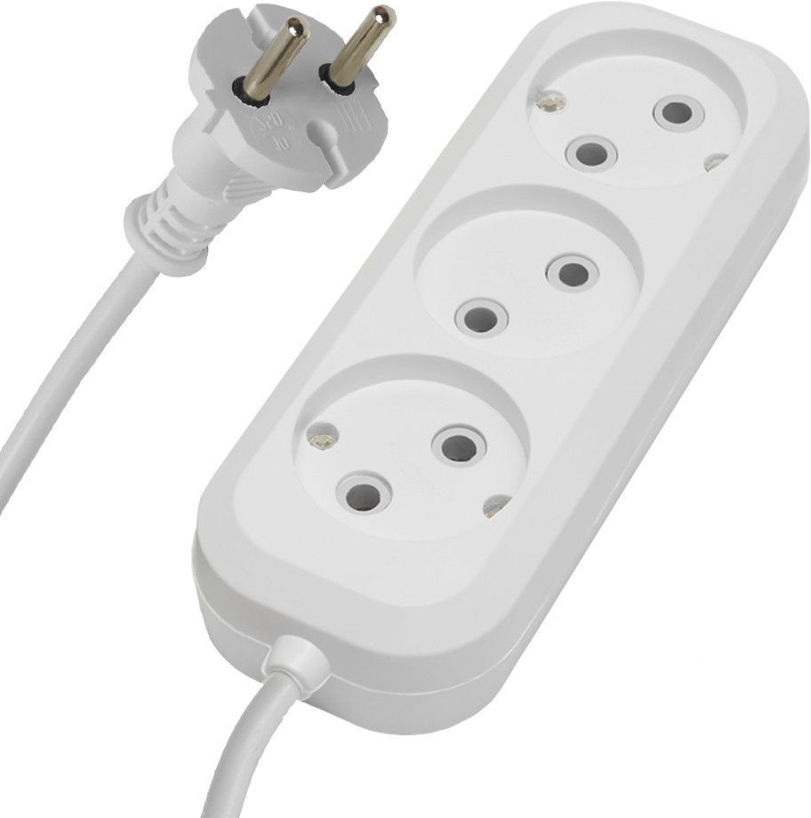 Stekker Розеточные блоки, удлинители Home 39212 