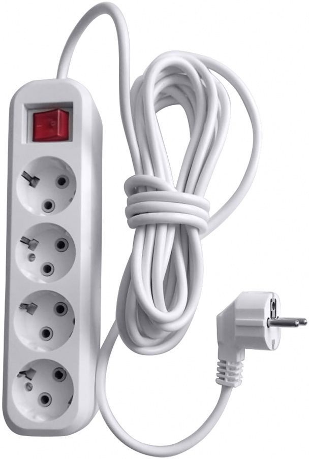 Stekker Розеточные блоки, удлинители Home 39524 