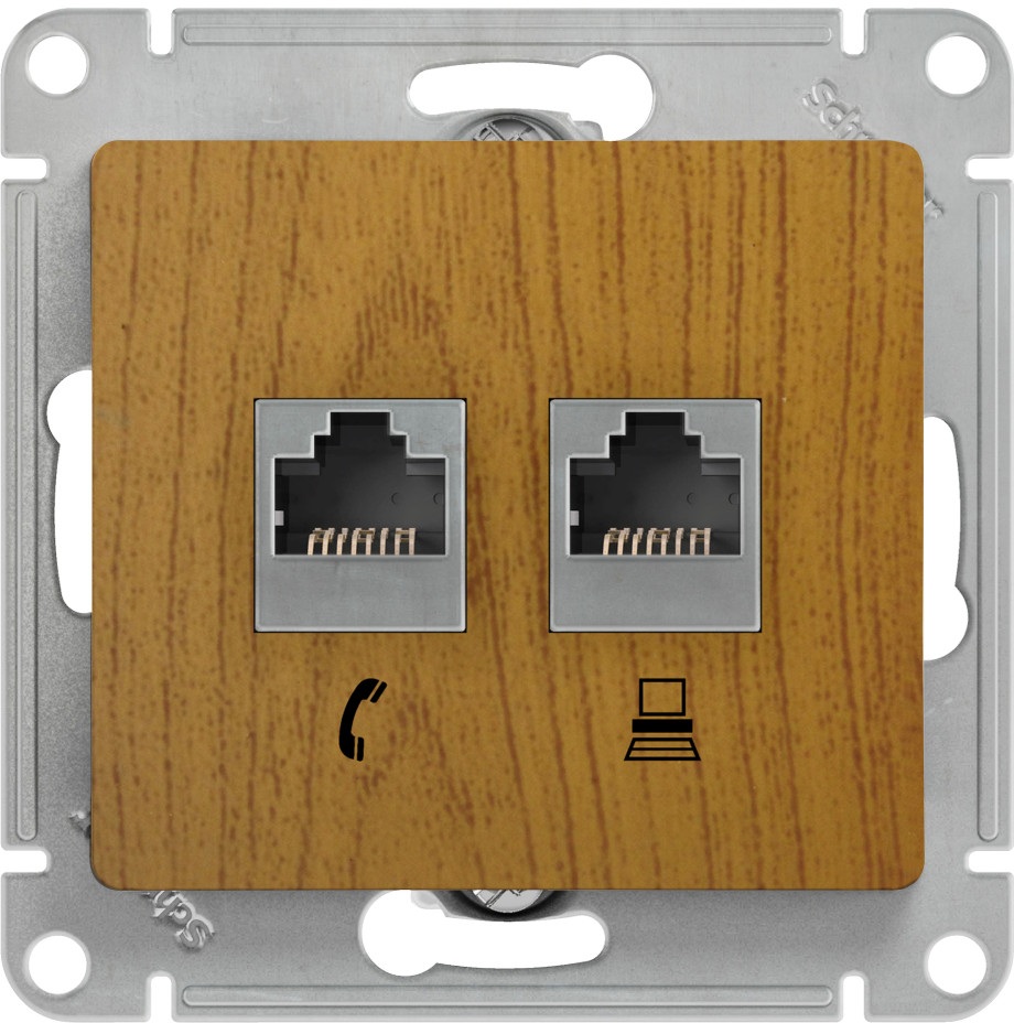 Systeme Electric Розетка Glossa GSL000585 