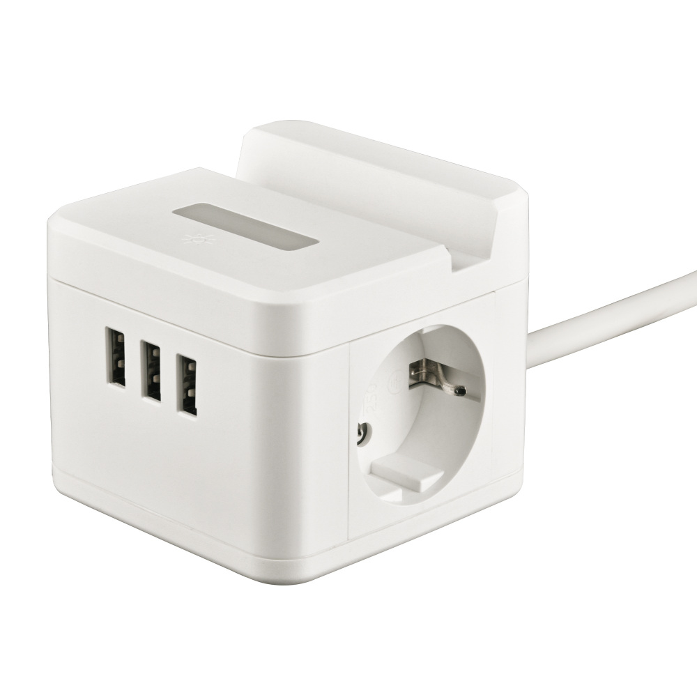 Uniel Розеточные блоки, удлинители Standard S-GCD2-1,5SBUH WHITE 