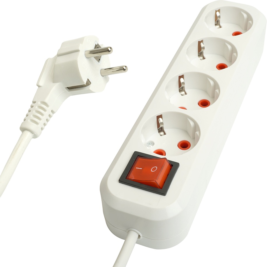 Stekker Розеточные блоки, удлинители Home 49360 