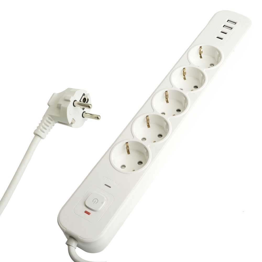 Stekker Розеточные блоки, удлинители Nova 50104 