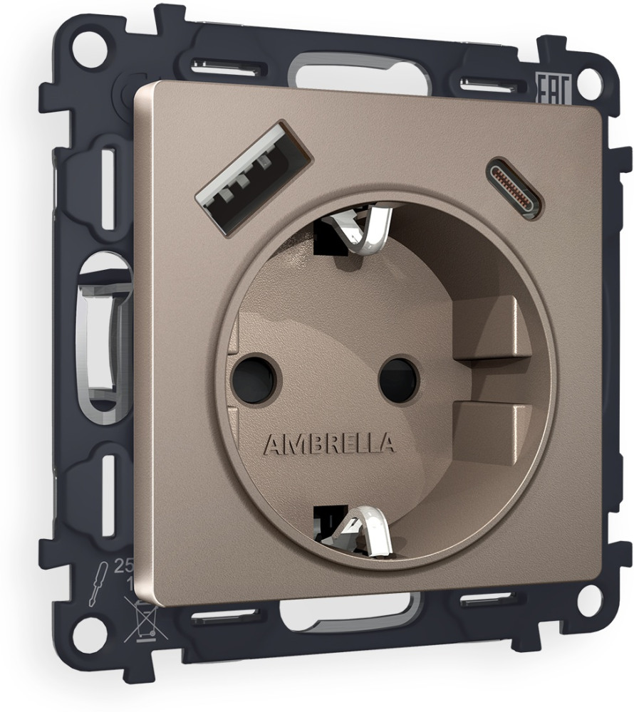 Ambrella Volt Розетка QUANT MA640010 