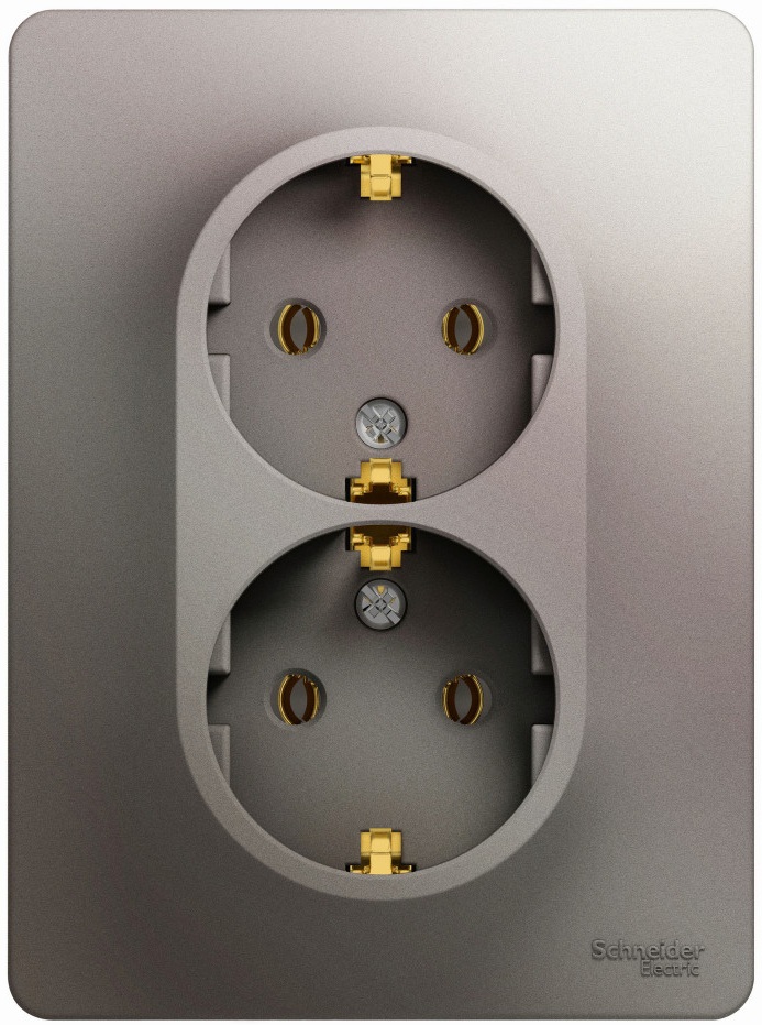 Systeme Electric Розетка Glossa GSL001224 