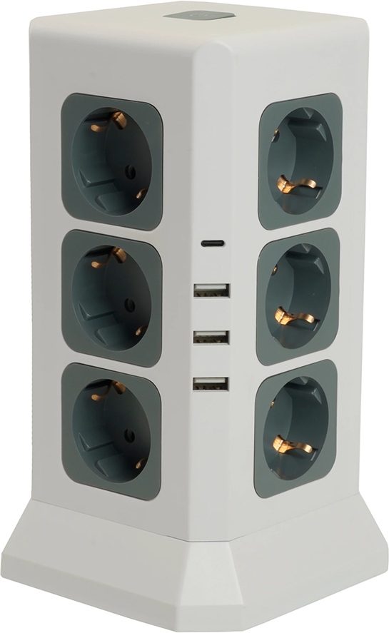 Stekker Розеточные блоки, удлинители Comfort 49991 