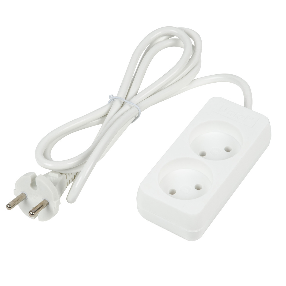 Uniel Розеточные блоки, удлинители Ultra S-CU2-1,5 WHITE 