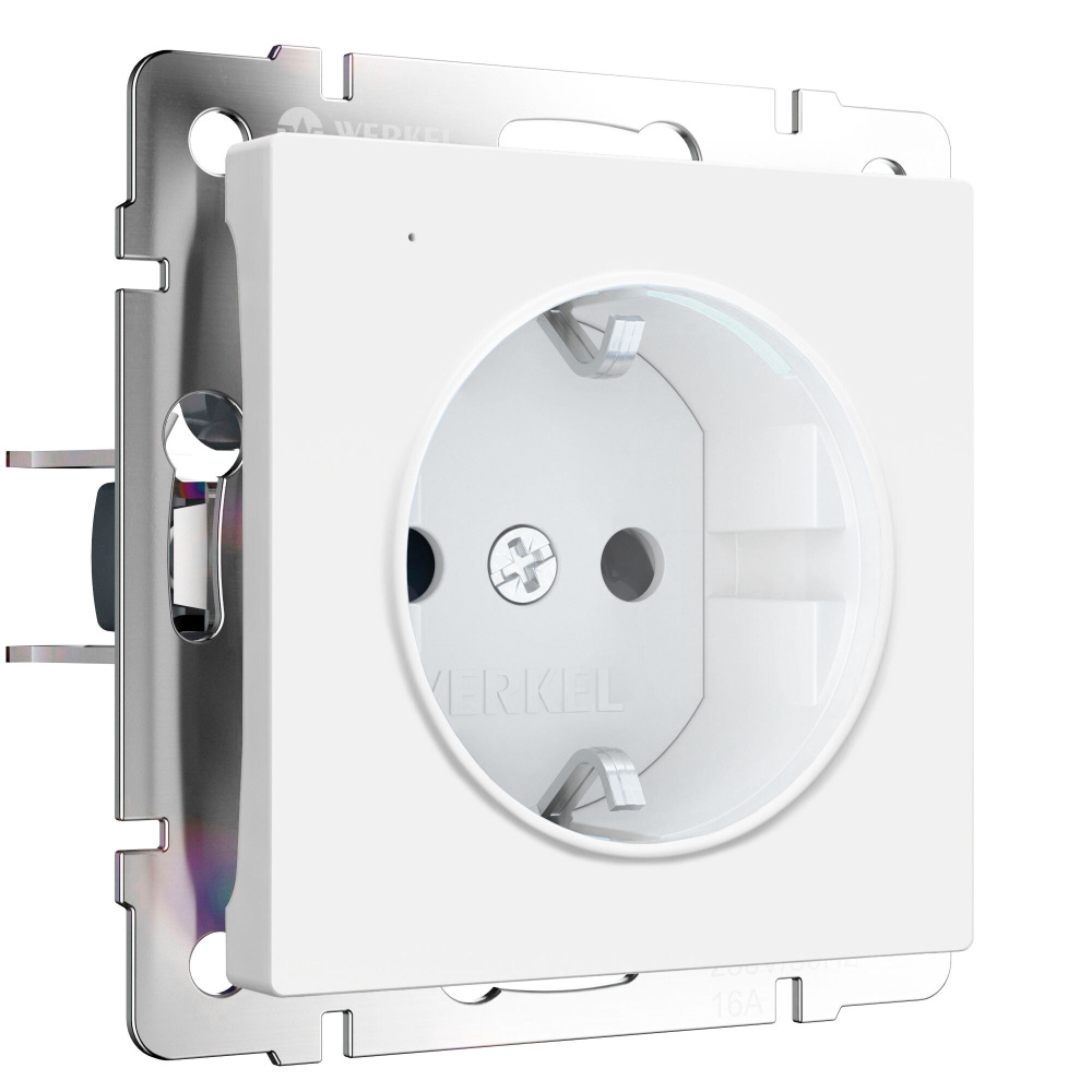 Werkel Розетка Встраиваемые механизмы белые матовые W1171461 