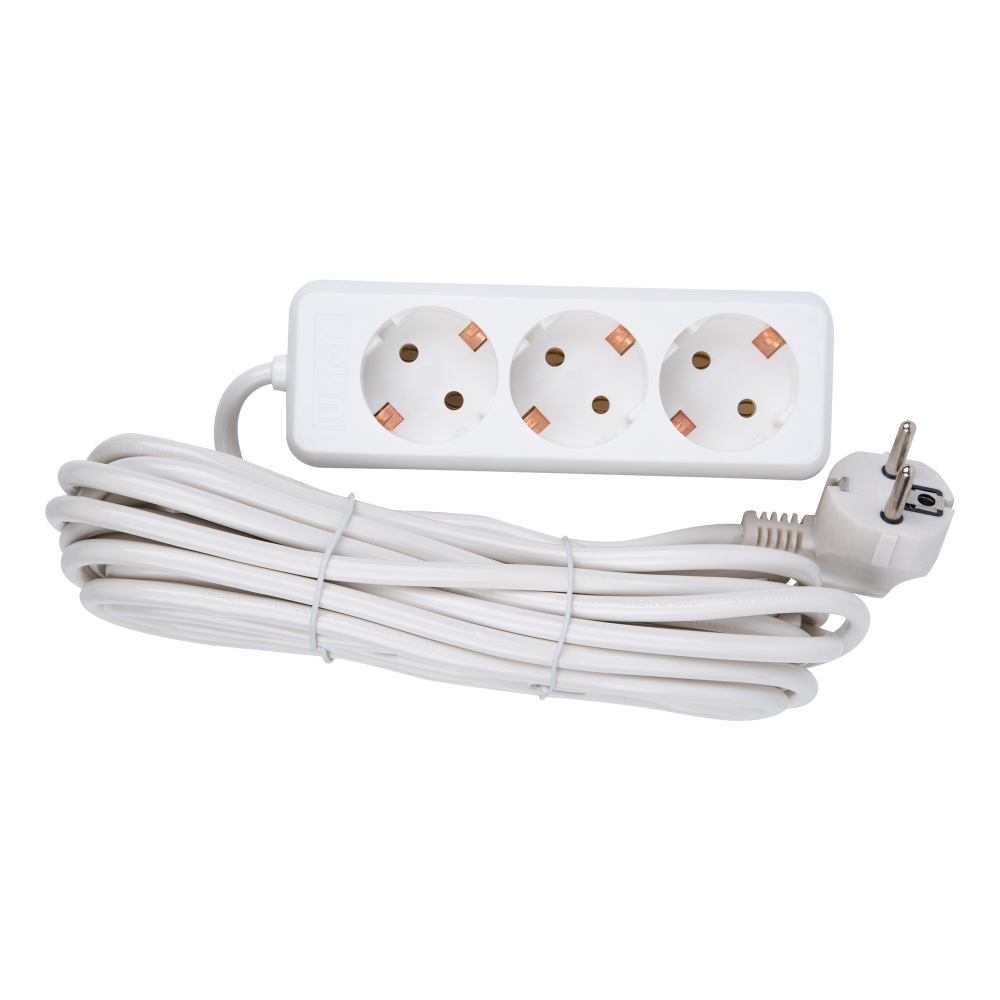 Uniel Розеточные блоки, удлинители Standard S-GCD3-7 