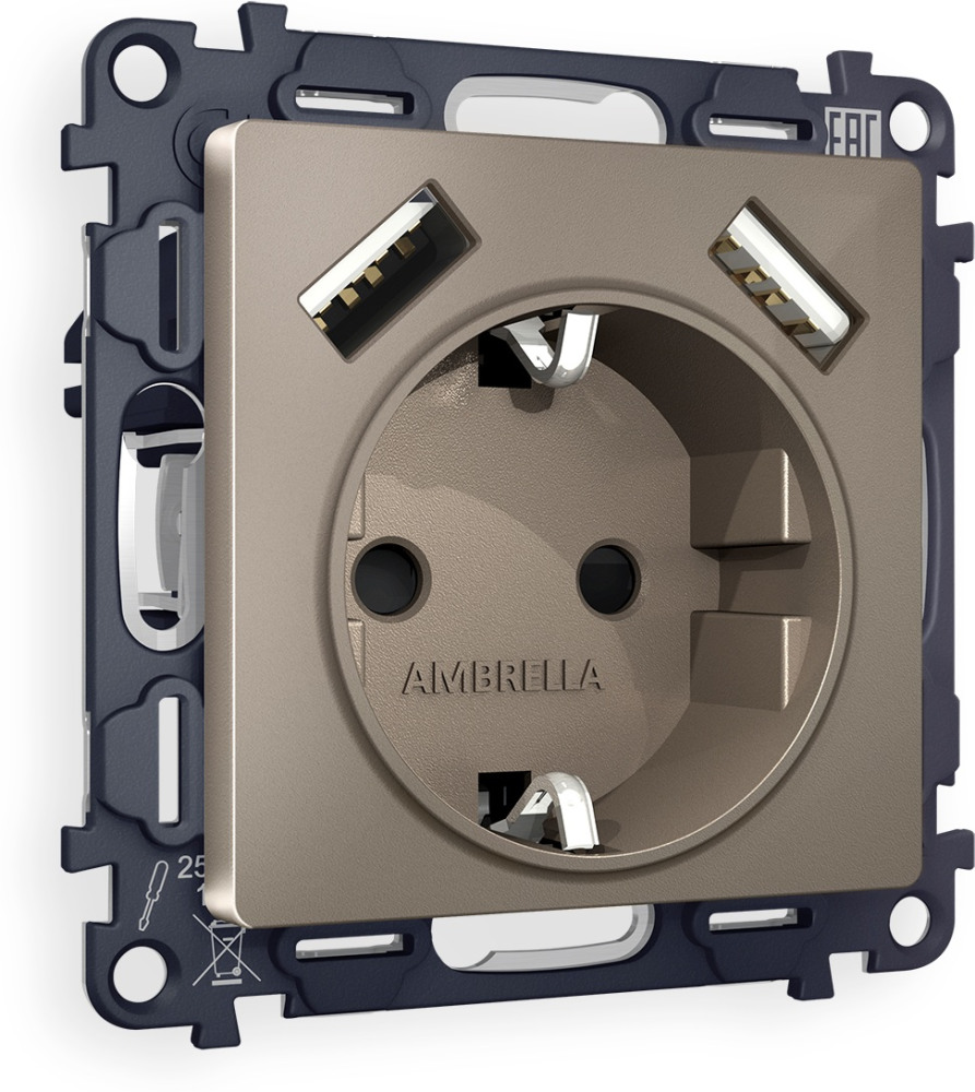 Ambrella Volt Розетка QUANT MA639010 